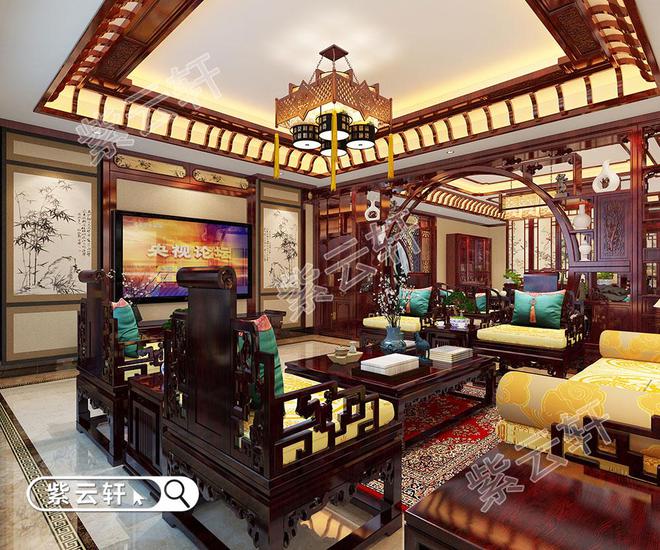 辽宁中式别墅装修作为国粹更要展现舒适优雅(图2)