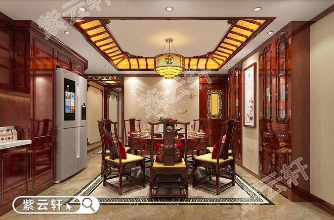 中式别墅室内装修具有东方神韵的古典豪宅(图2)