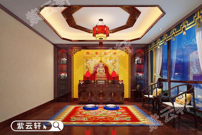 中式别墅室内装修具有东方神韵的古典豪宅(图3)
