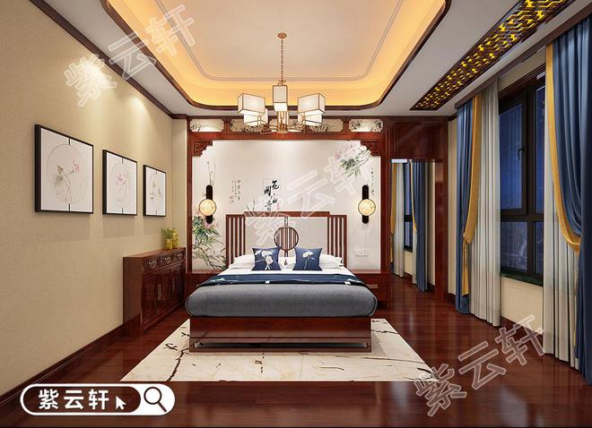 中式别墅室内装修具有东方神韵的古典豪宅(图7)