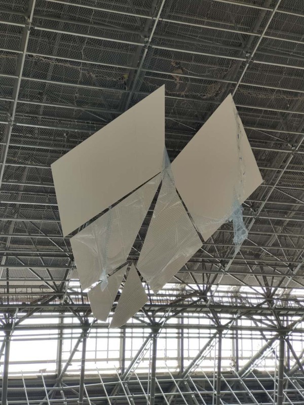 “神鸟”揭秘①：天府国际机场超大羽毛天花吊顶是怎样建成的（组图）(图3)