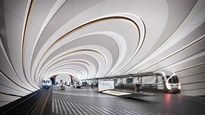 10个极具未来感的地铁站设计(图14)
